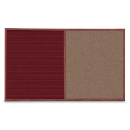 United Visual Products Enclosed Corkboard, 1 Door, 18"x24", 4" Fra, UV3400-GOLD-CORK UV3400-GOLD-CORK